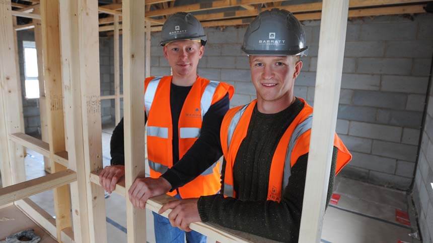 John and Will Yates (Barratt Homes)