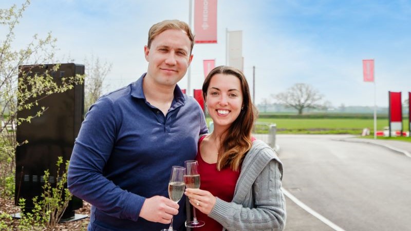Dermot and Lauren at The Maltings (Redrow)