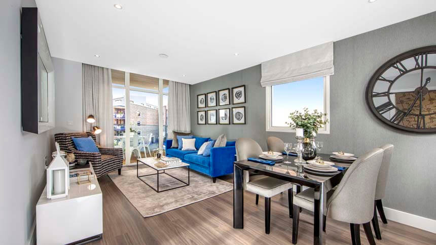 London Square living room