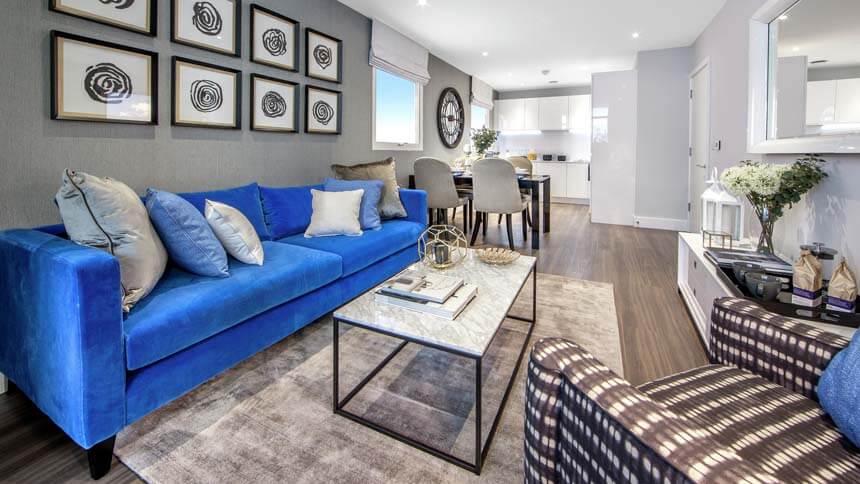 London Square living room