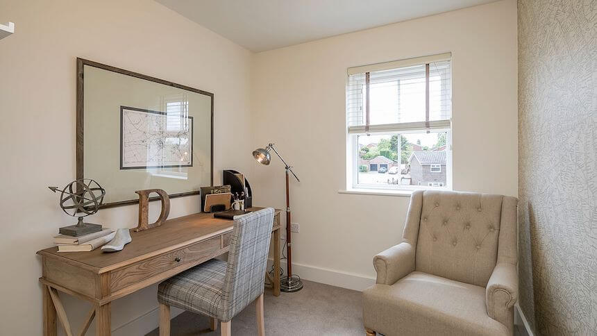 Study in the Bewick Green show home