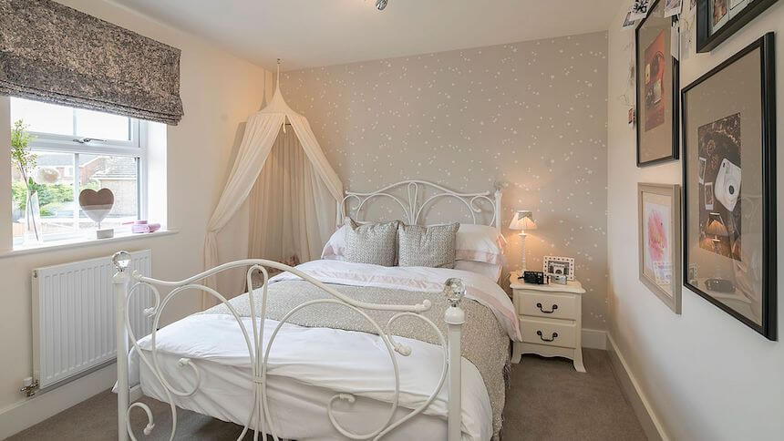 Childs bedroom in the Bewick Green show home