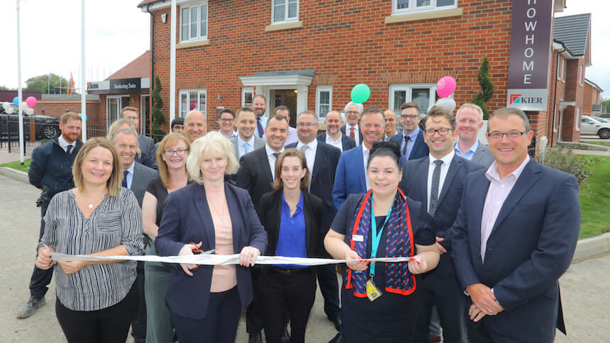 Kier Living raise money for charity