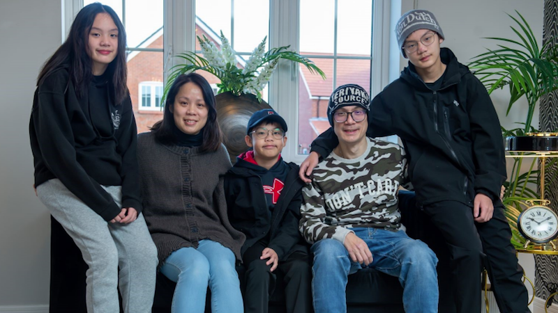 Galie, Janet, Justin, Max and Myran