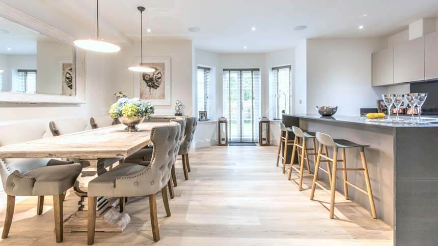 The Gables kitchen and dining area (Aitch Group)