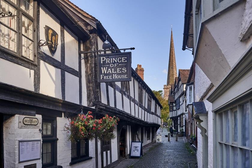 The Prince of Wales pub, Ledbury