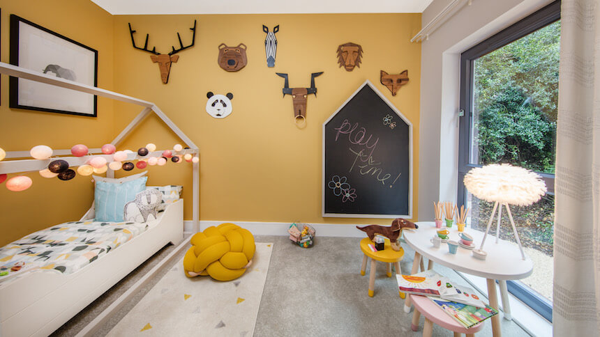 Childrens bedroom at The Quarry show home
