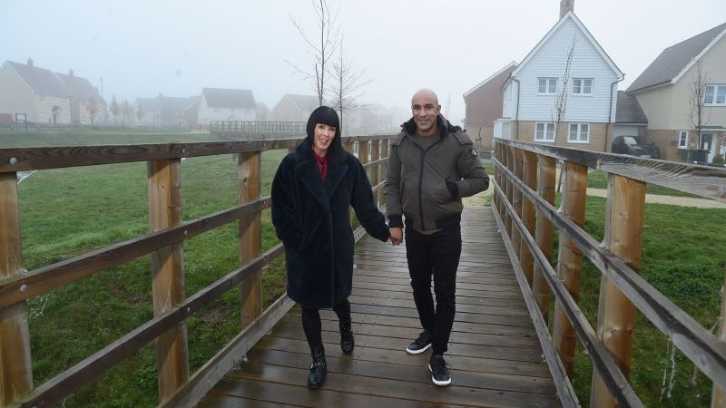 Tracey and Ben at Birch Gate (Bovis Homes)