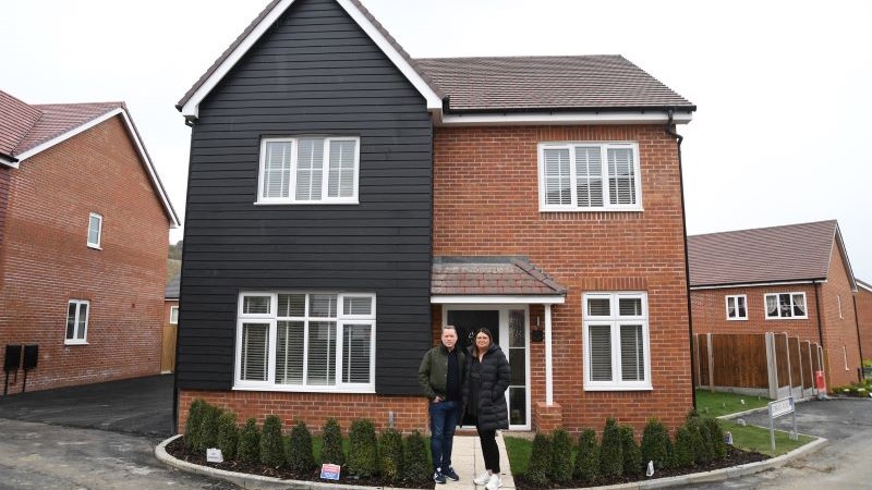 Angela and Peter at Osprey Rise (Bovis Homes)