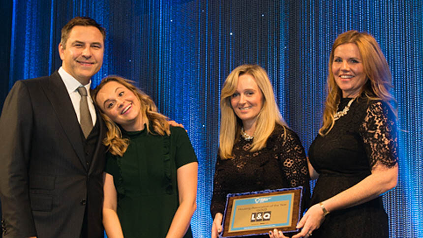 L&Q collects Gold at the Grosvenor House Hotel