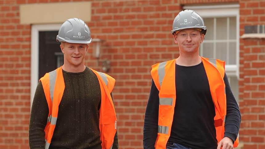 Will and John Yates (Barratt Homes)
