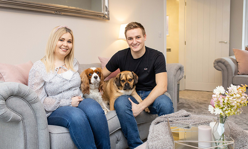James and Charlotte (Bellway Homes)