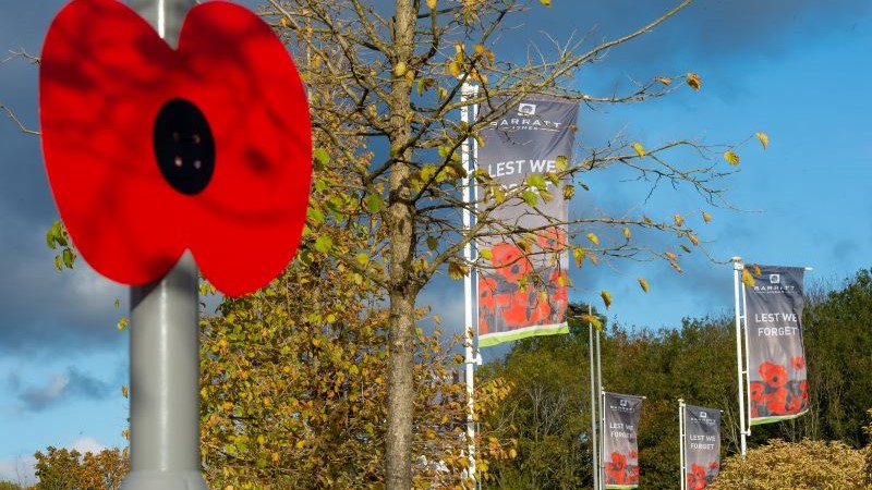 Poppies installed at developments