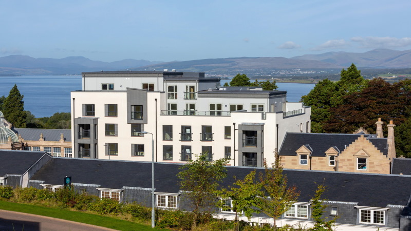 Castlebank from Muir Homes, overlooking the Clyde