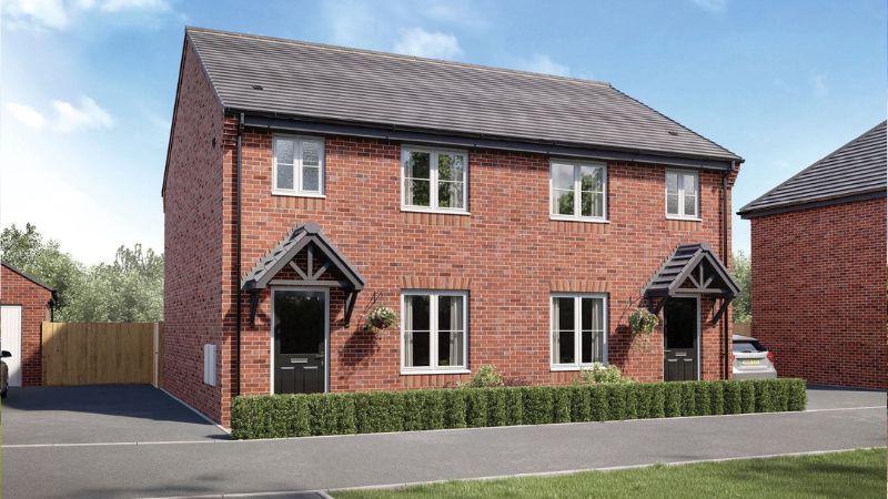 An artist's impression of the 'Gosford' house type