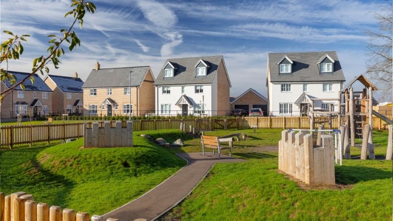 Taylor Wimpey's Kingsbrook Place development in Elmswell, Suffolk 