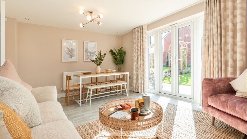 An interior image of the Crofton G at Taylor Wimpey's Kirby Meadows development in Kirby Muxloe