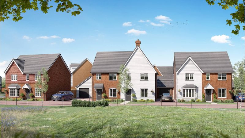 Taylor Wimpey's St Augustine’s Place development in Herne Bay