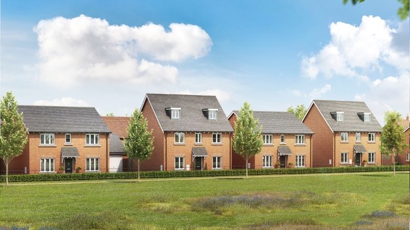 Taylor Wimpey's Wellington Place development in Market Harborough