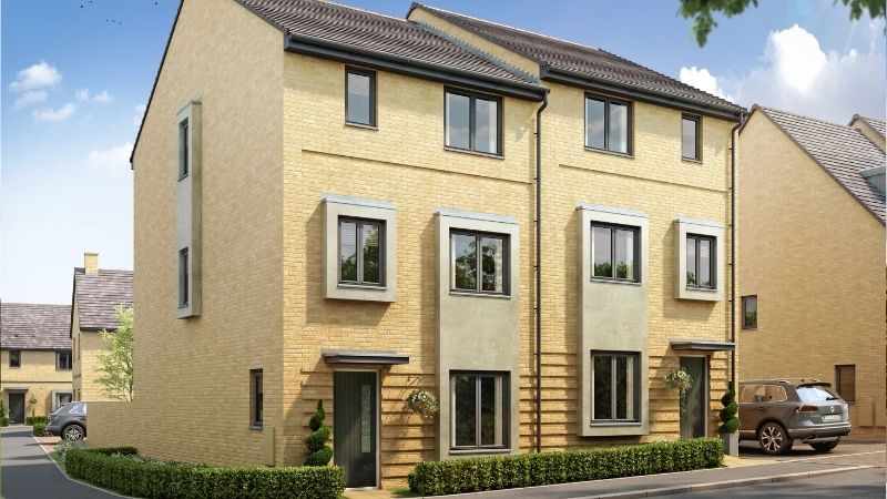 The Eastbury at Taylor Wimpey's Waterside at Castle Hill 