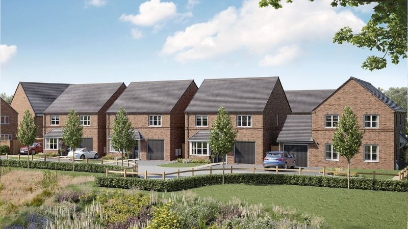 Taylor Wimpey's Whittlesey Fields development in Whittlesey, Cambridgshire 