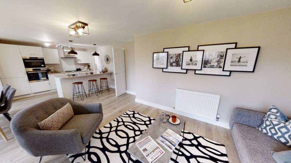 The 'Barnwell' show home at The Wheatfields