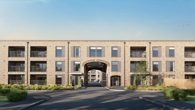 CGI image of Taylor Wimpey's Lancaster Square
