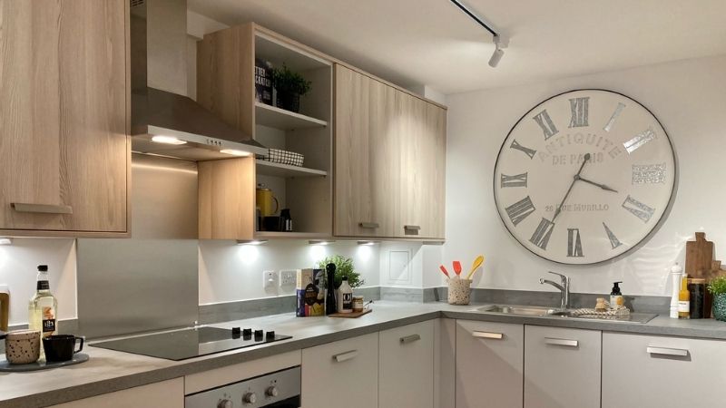 Internal image of an apartment at Digbeth One 2 provided by Edward Thomas Interiors