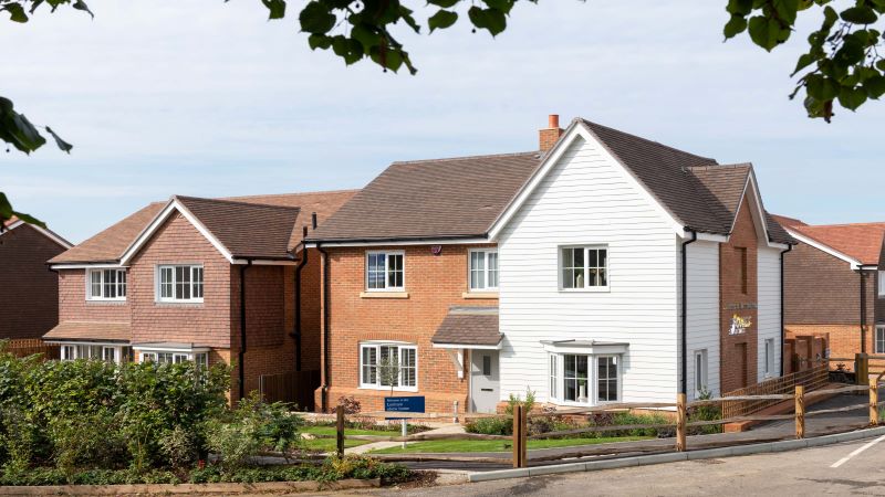 The Lenham show home at Westwood Park in Lenham. 
