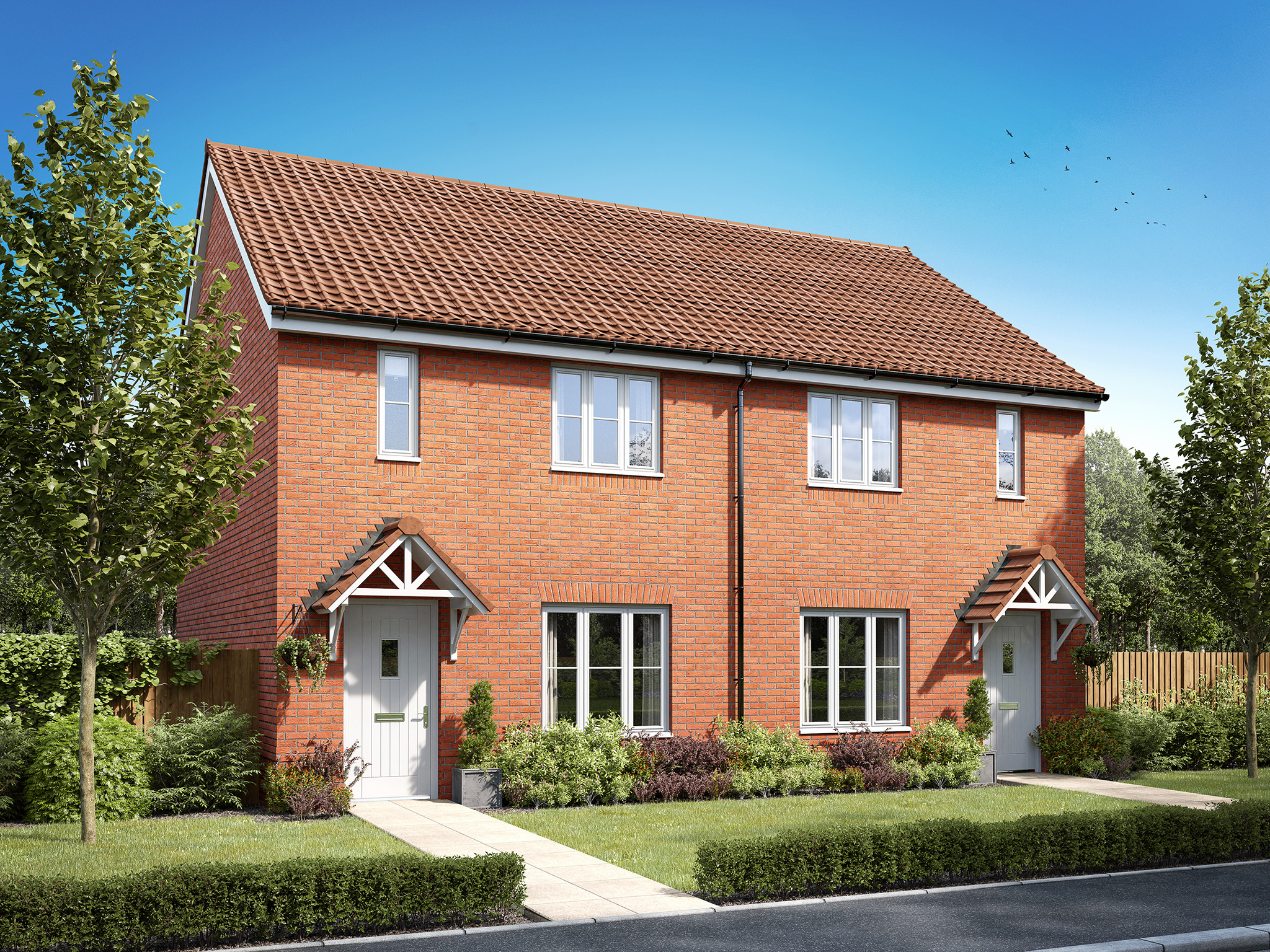 2 bedroom semi detached house for sale