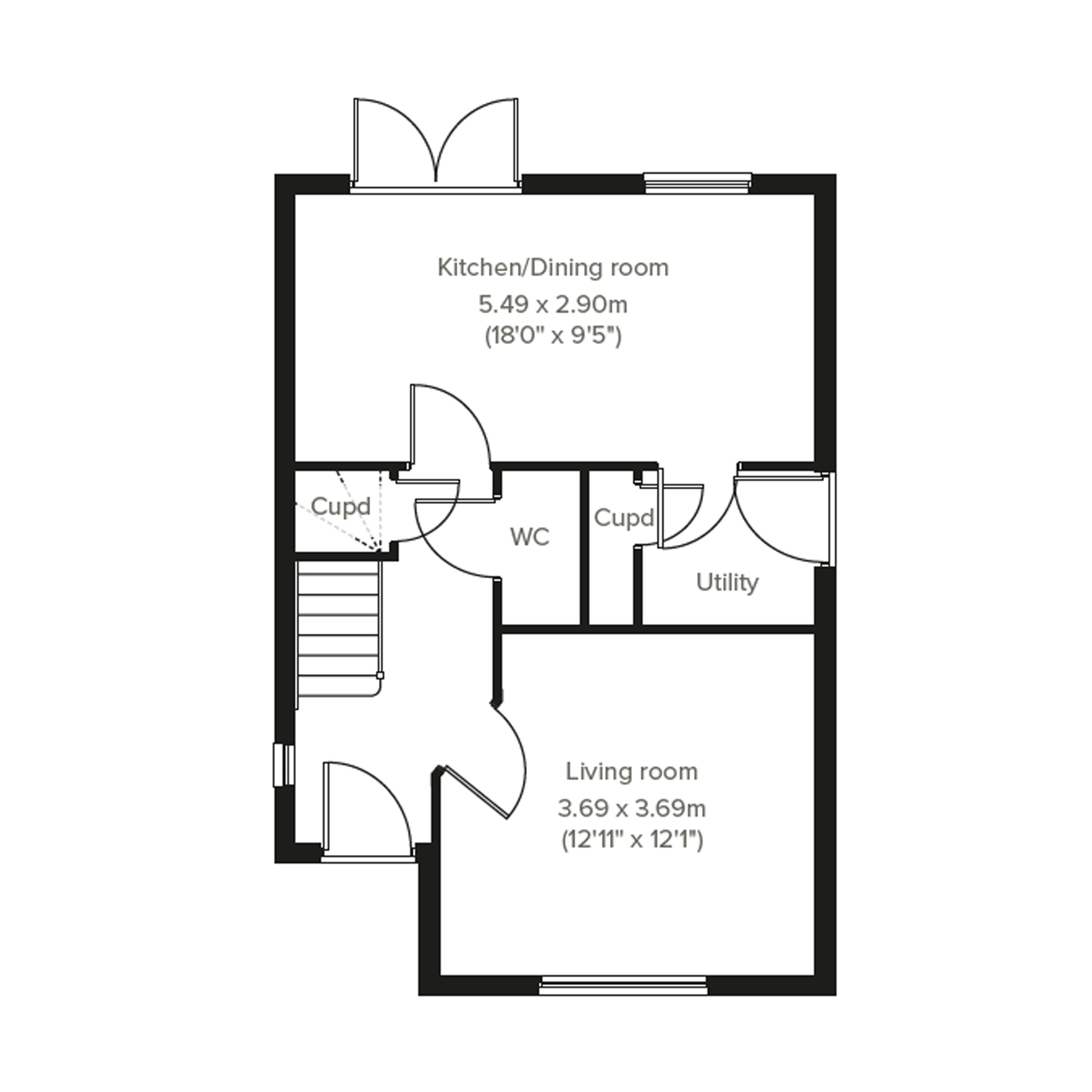 Detached House in Mead, Lydney by Persimmon Homes (112)