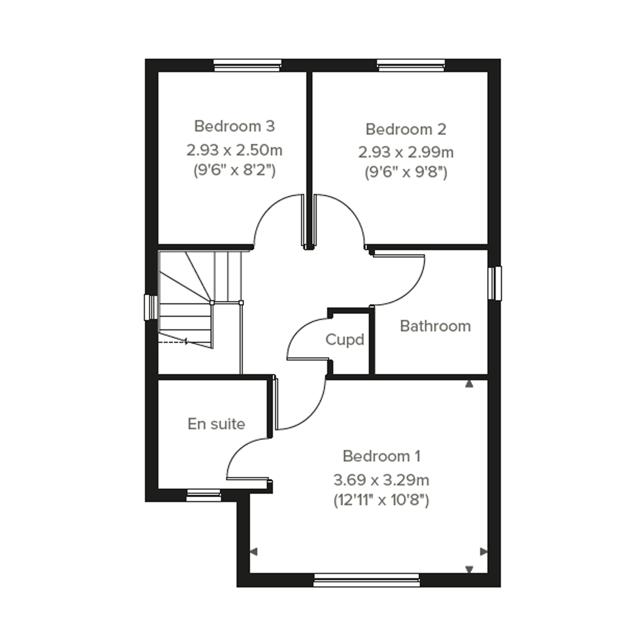 Detached House in Mead, Lydney by Persimmon Homes (112)