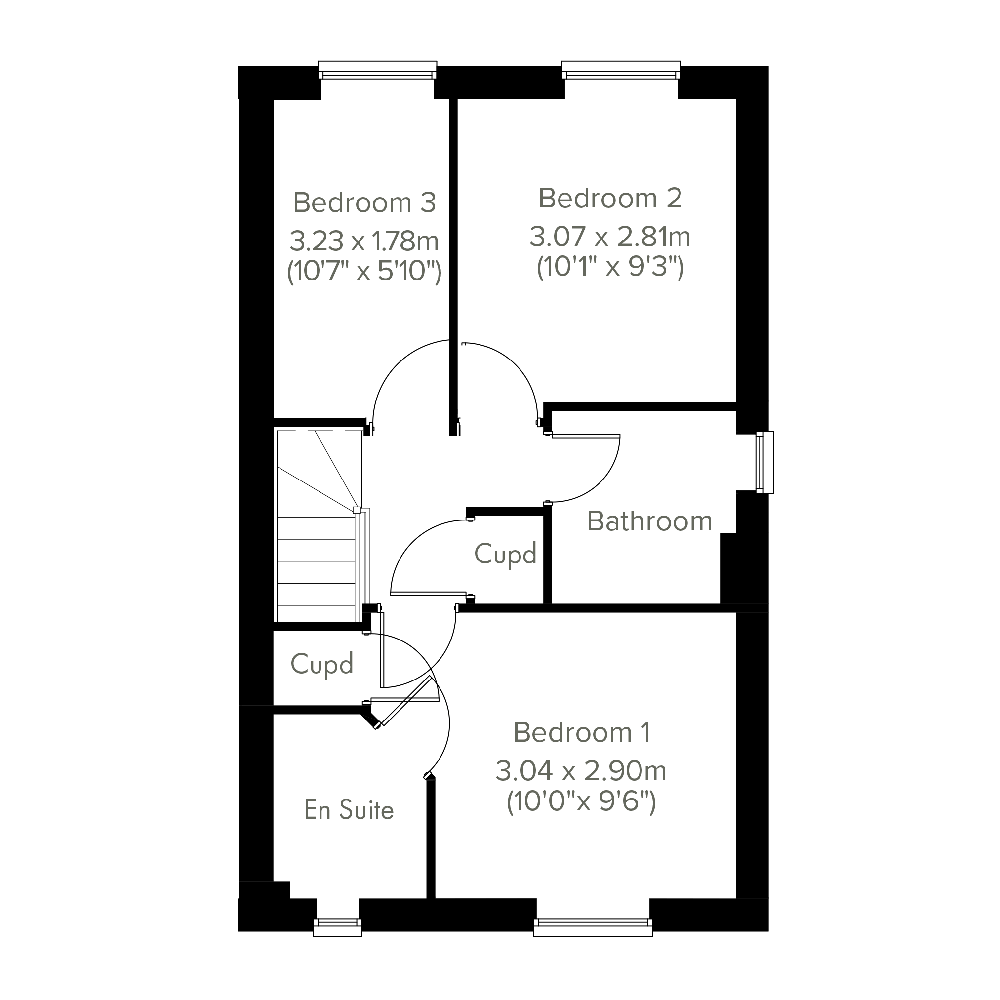 3 Bedroom Property, Coseley New Village in Tipton by Persimmon Homes (85)