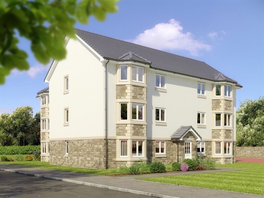 Persimmon Homes in Gorebridge, Midlothian