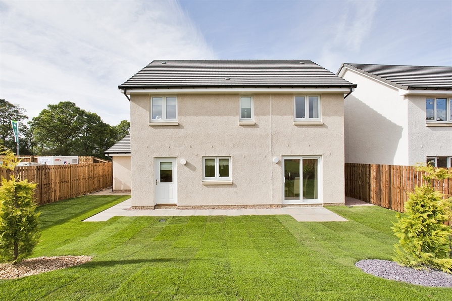 Persimmon Homes in Gorebridge, Midlothian