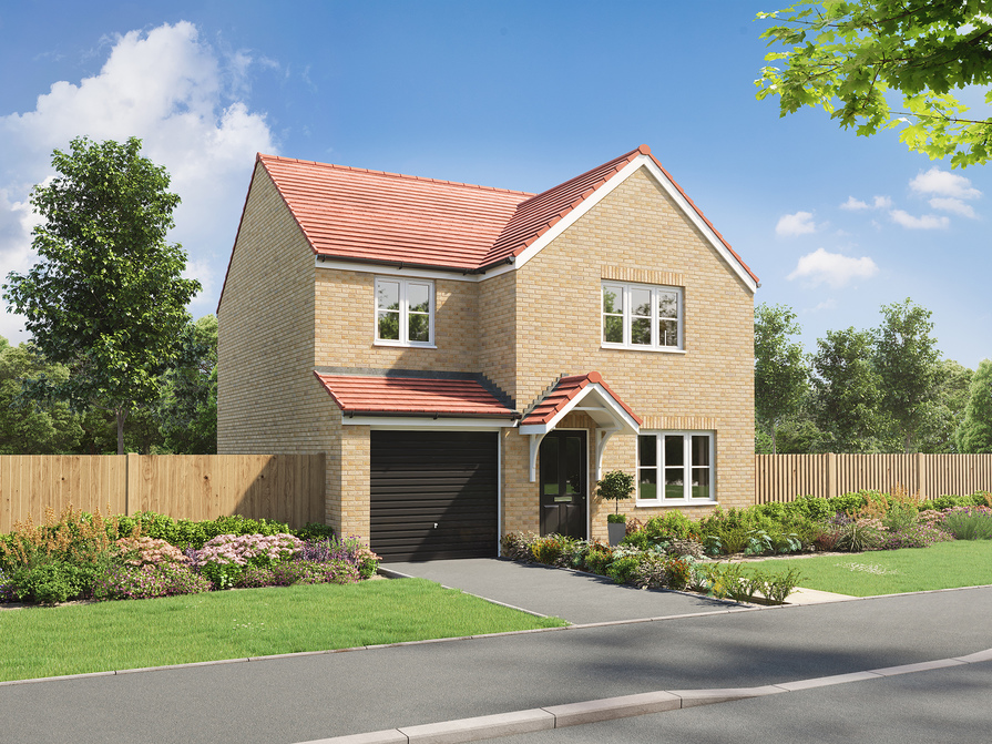 East Benton Rise in Wallsend, Apartments and Houses by Persimmon Homes
