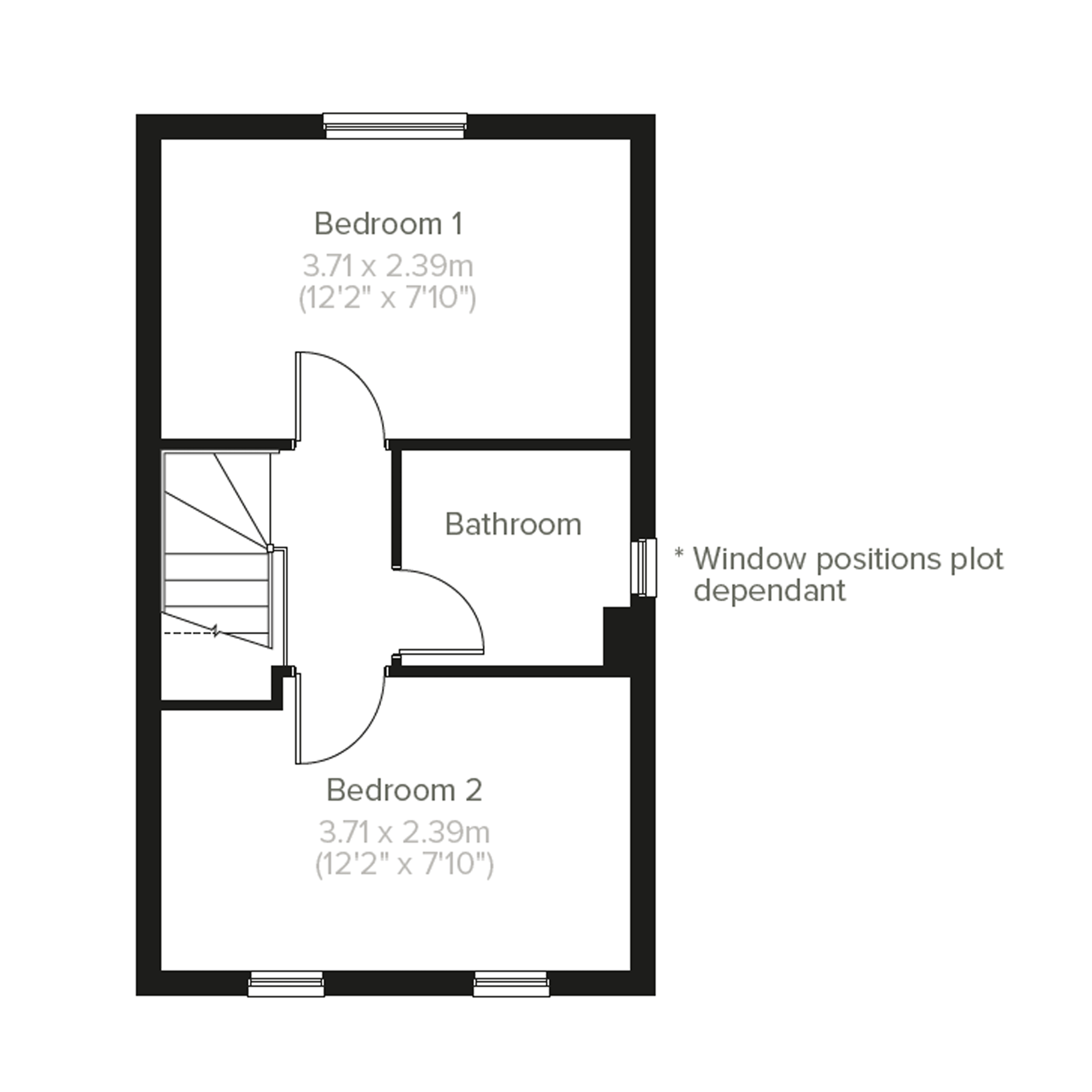 House of 2 Bedrooms, East Haven in Barry by Persimmon Homes (764)