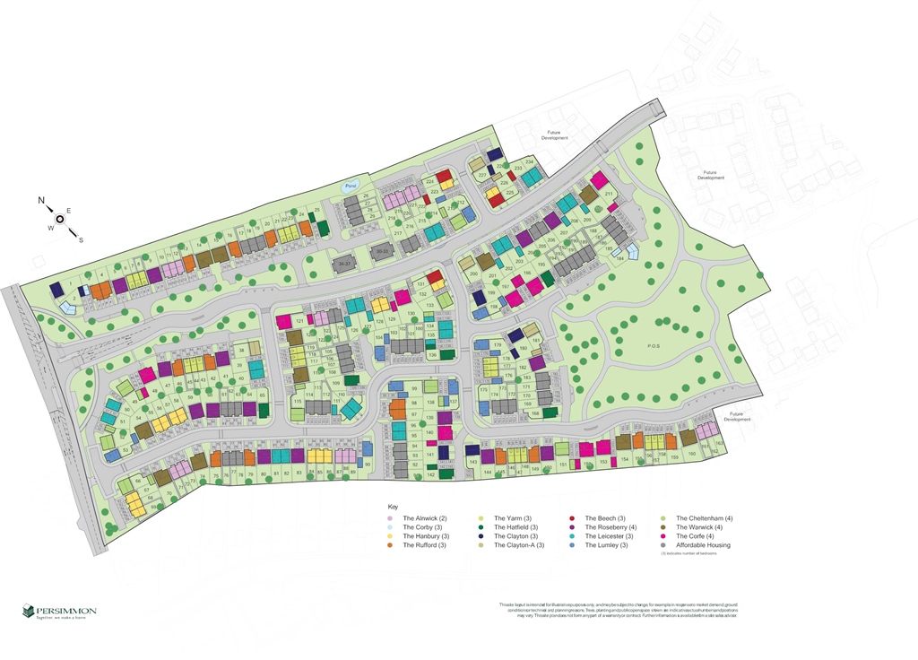 Eaton Place in Nuneaton is built by Persimmon Homes
