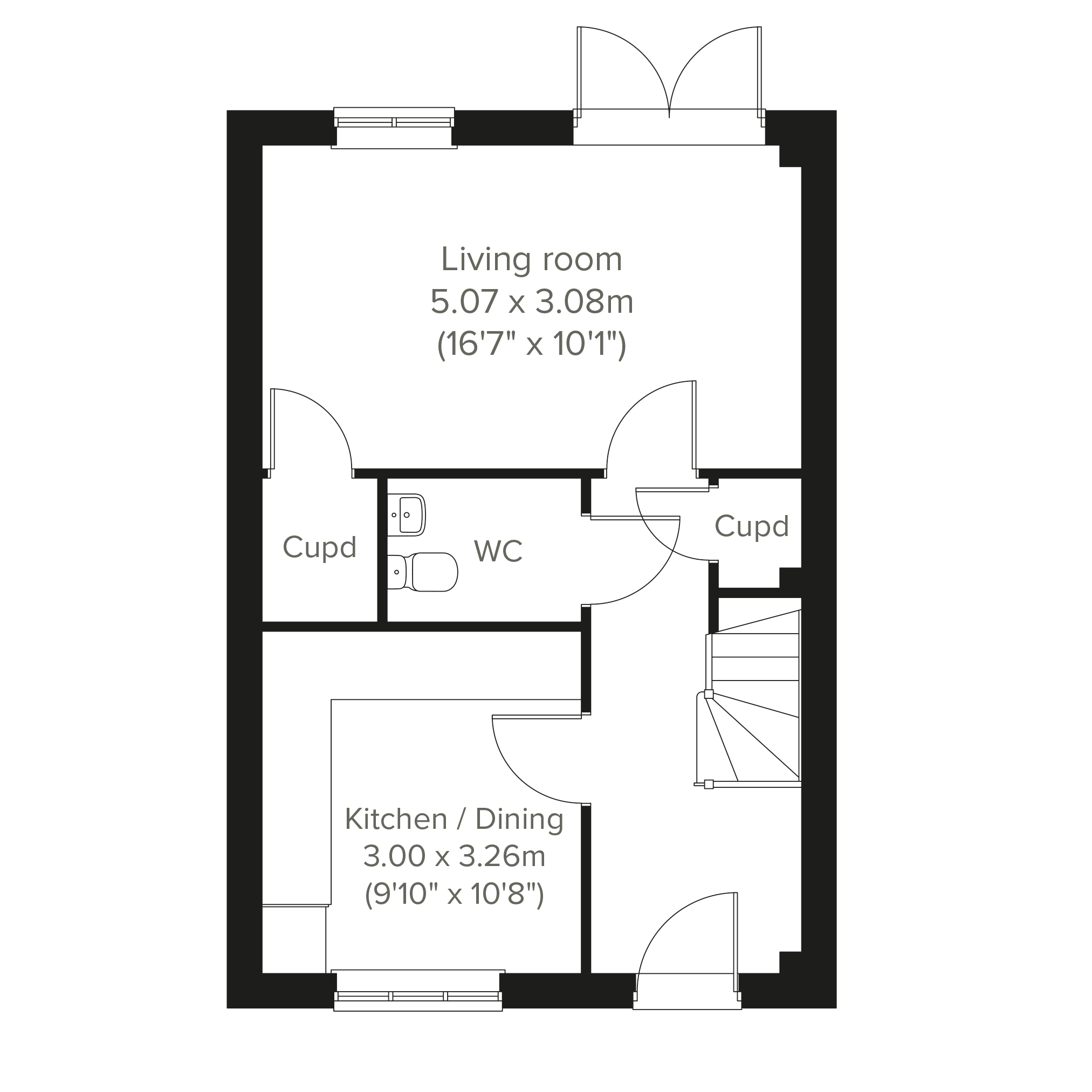 4 Bedroom Apartment, Holdingham Grange in Anwick, [County] (400)