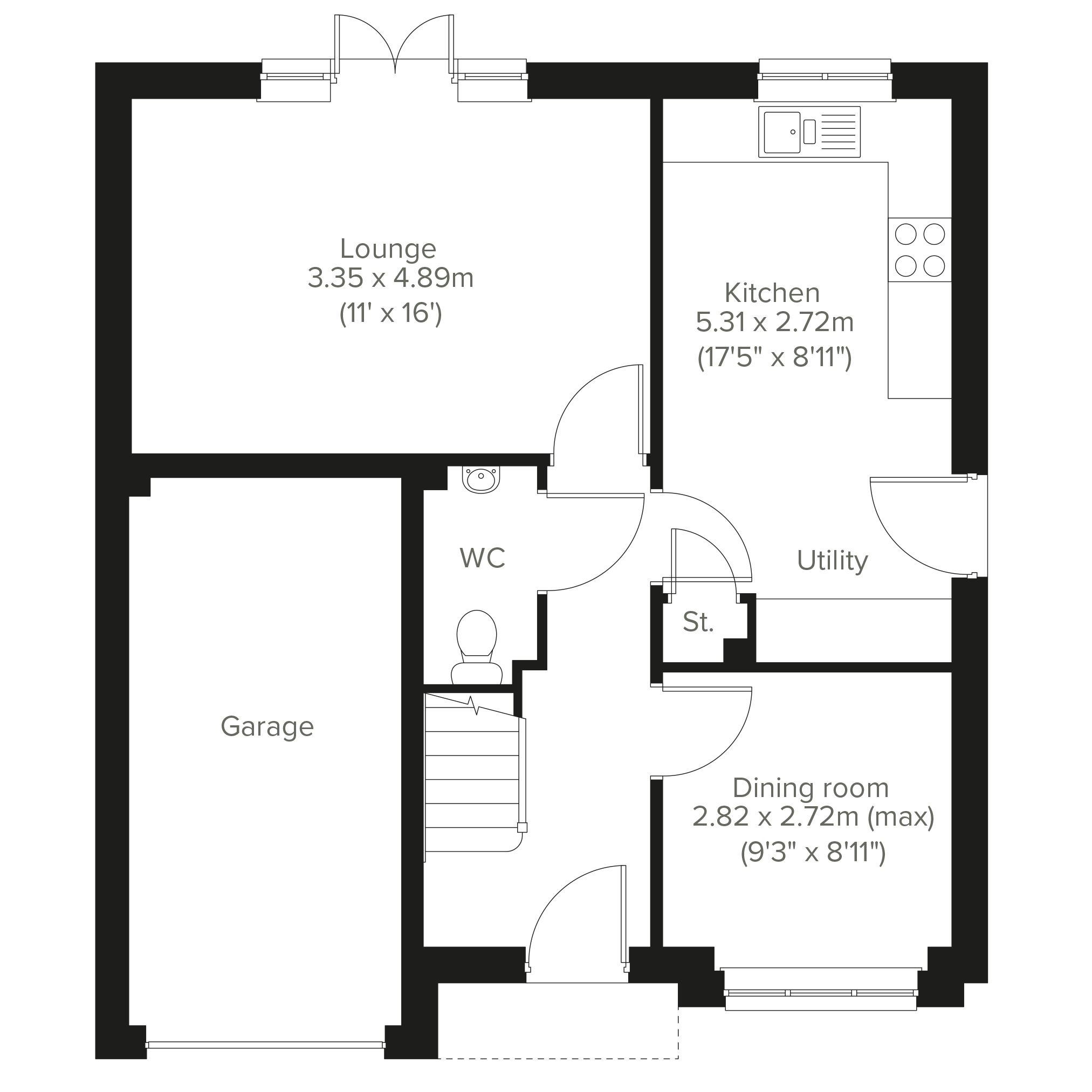 4 Bedroom House In Kinglass View New Development In Bo'ness (6)