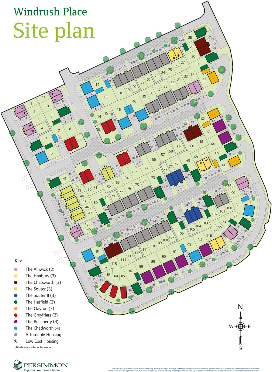 Persimmon Homes New Builds in Persimmon Windrush Place WhatHouse