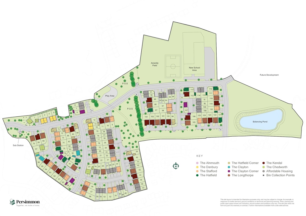 Pottery Gardens in Cheadle is built by Persimmon Homes