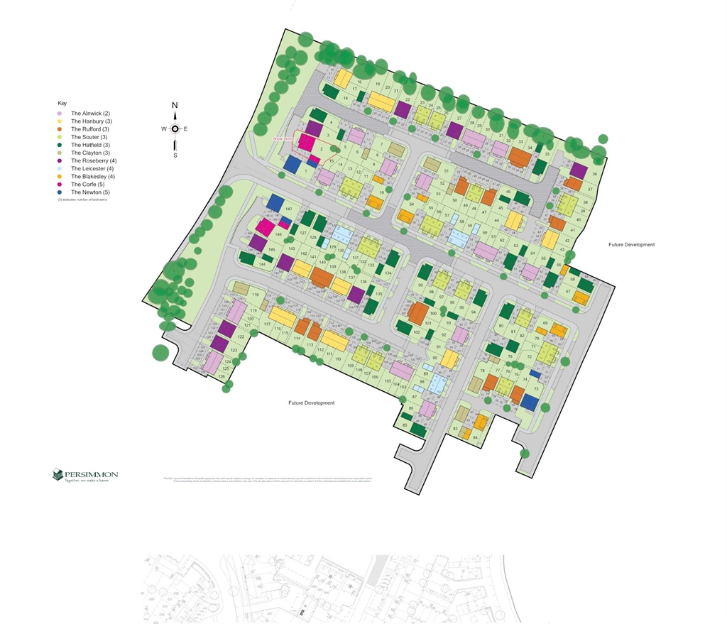 Scholars Green in Northampton is built by Persimmon Homes