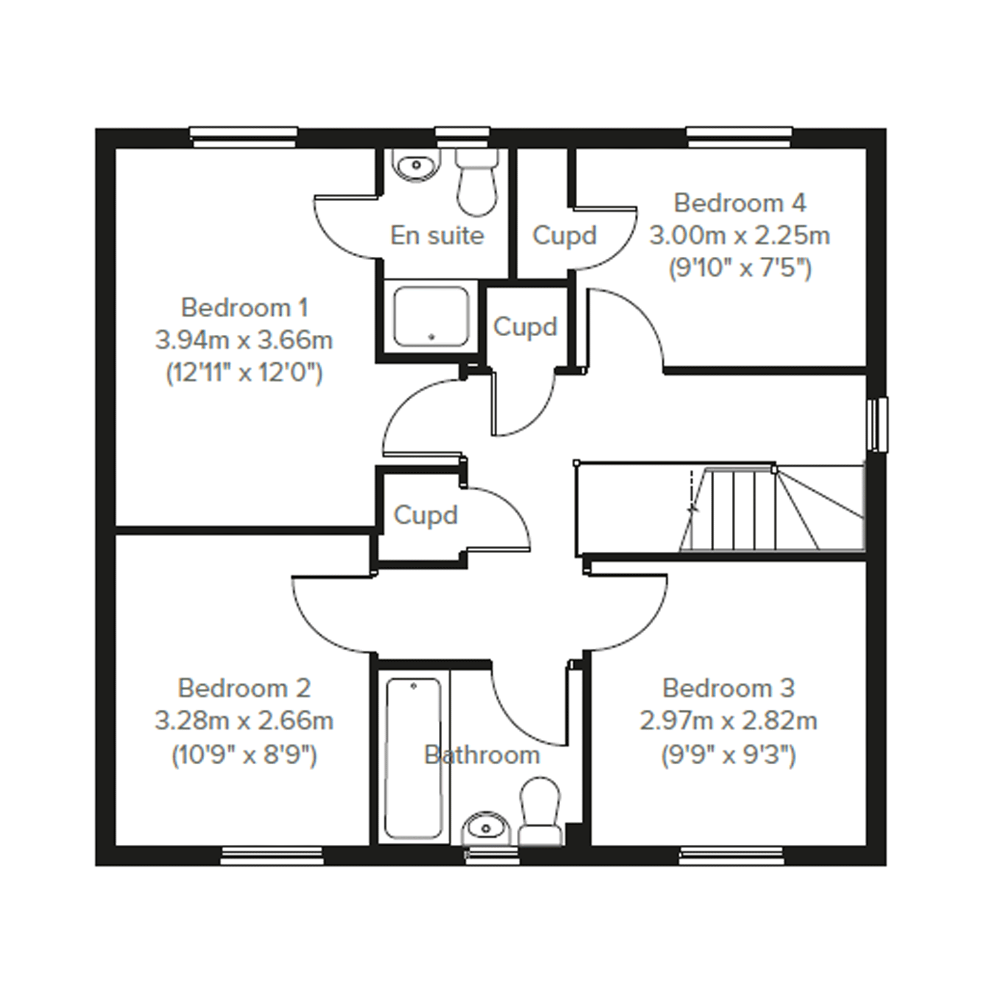 Detached House in Springfield Meadows at Glan Llyn, Newport by ...