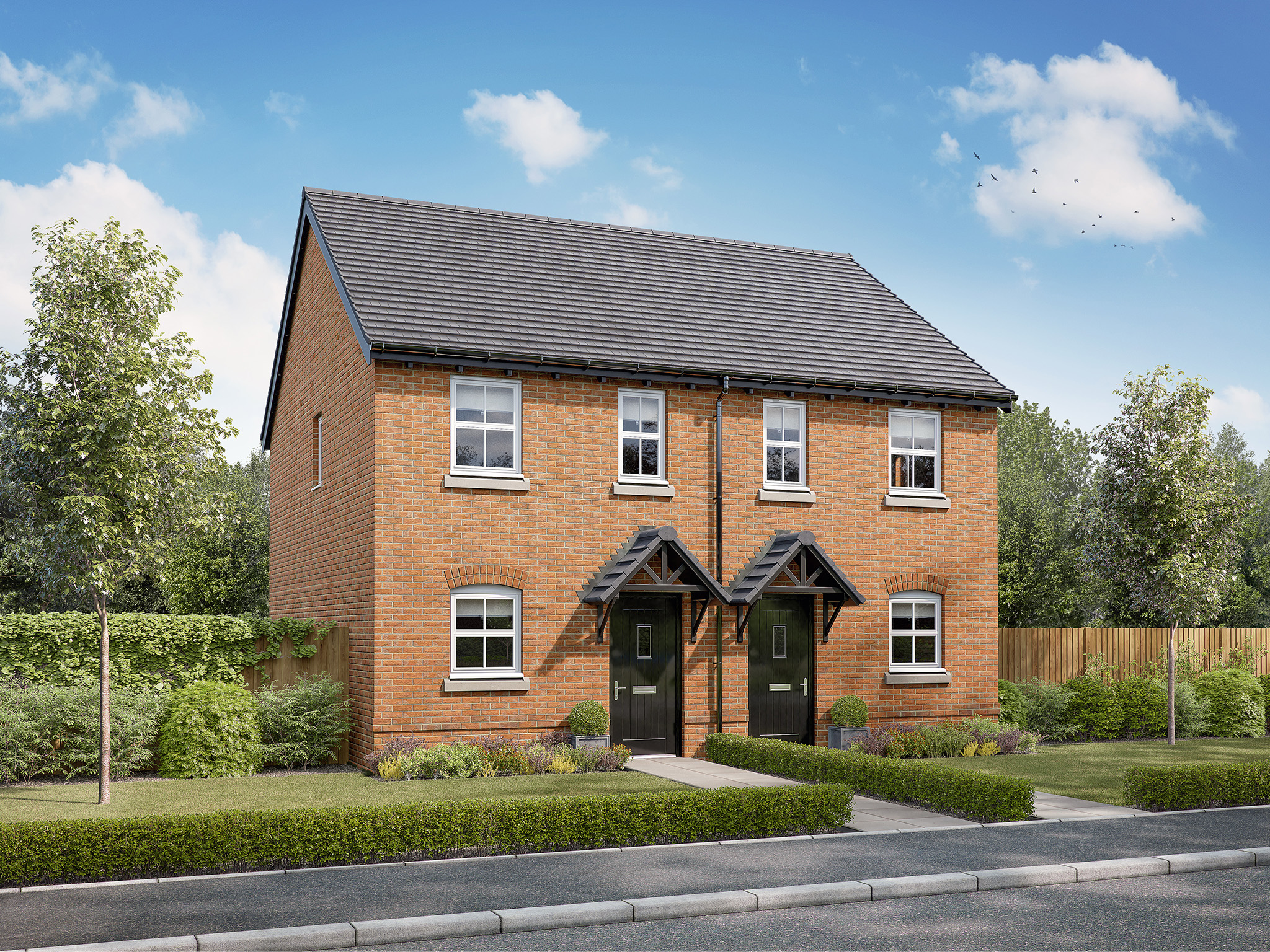 2 bedroom semi detached house for sale