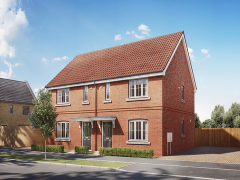 2 bedroom semi detached house for sale