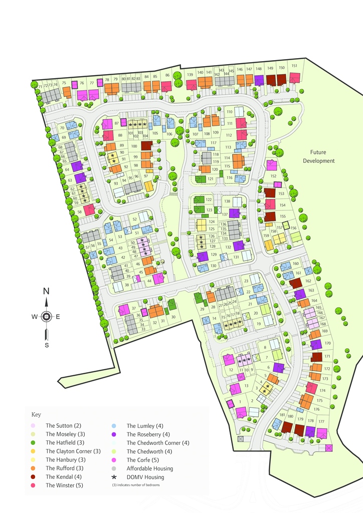 The Meadows in Morpeth, Houses by Persimmon Homes