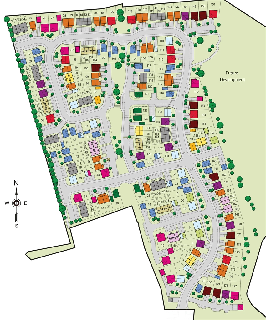 The Meadows in Morpeth, Houses by Persimmon Homes