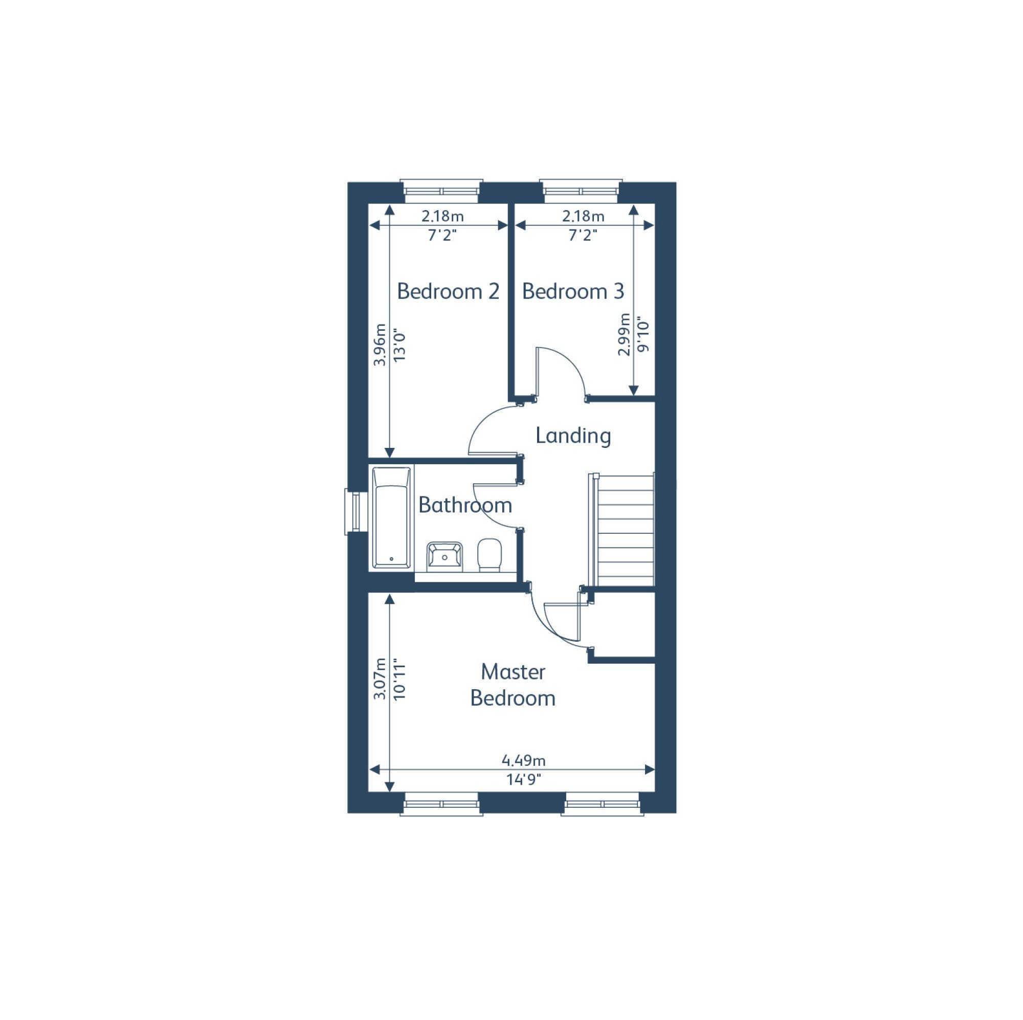 [Bedroom] Bedroom Property, Levens View in Ulverston by Rowland (The