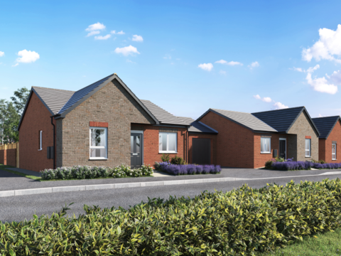 2 bedroom retirement bungalow for sale